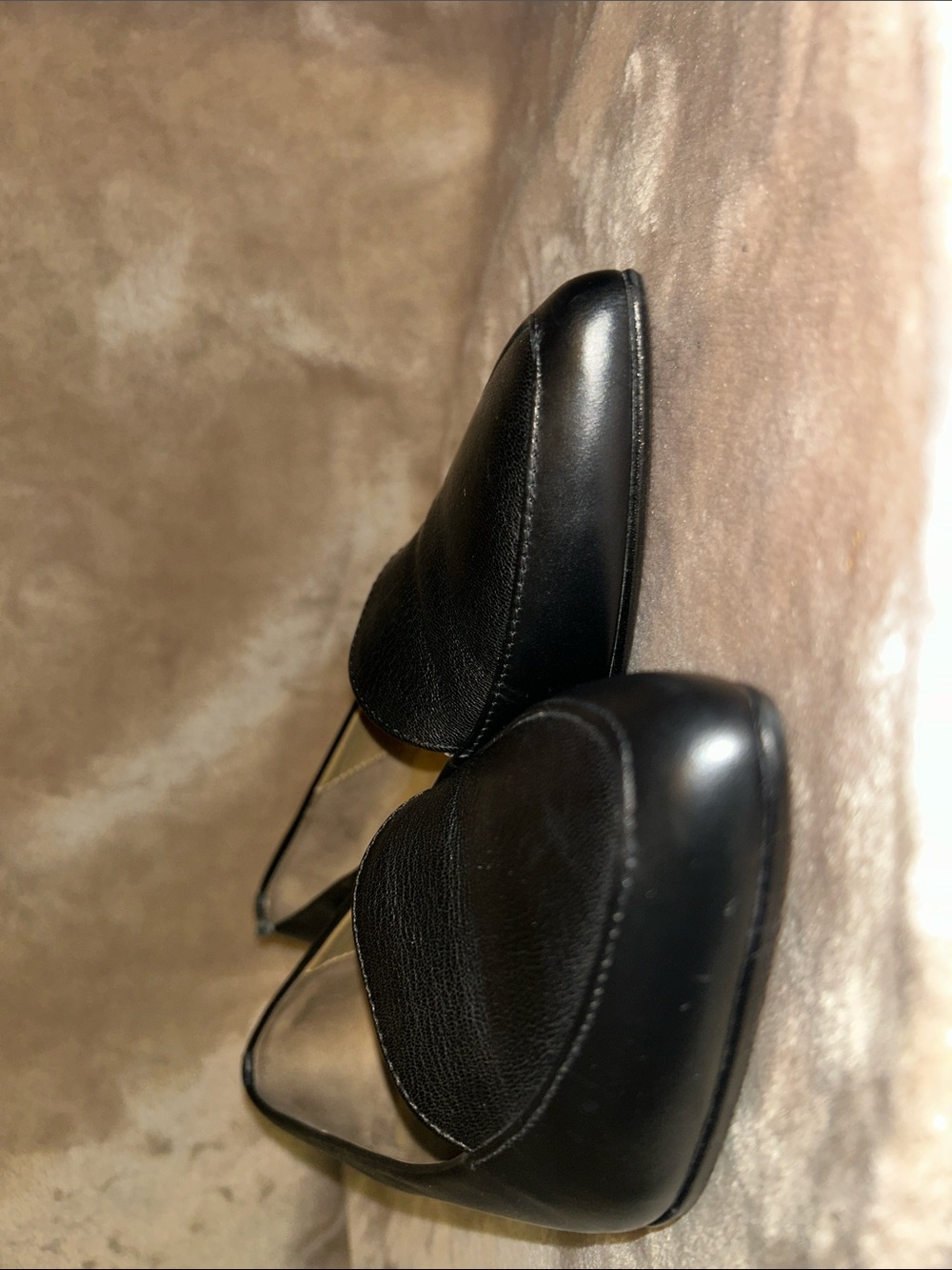 Everlane The Modern Pointed Classic Black Leather Flats 7.5 Business Smart - Picture 7 of 12